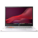 Notebook Asus ChromeBook 14" WUXGA  Intel Core i5 1235U 8GB 256GB SSD Intel Iris Xe Graphics Chrome OS Pearl White