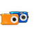 Camera video digitala Easypix Aquapix W3027 Wave Orange 10031