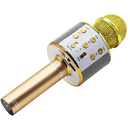Microfon Manta karaoke cu difuzor MIC10-G Gold