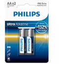 Philips BATERIE ULTRA ALKALINE LR6 AA BLISTER 2 BUC P