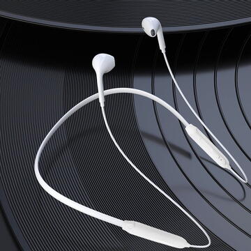 Casti Dudao Magnetic Suction in-ear wireless Bluetooth headphones white (U5B)