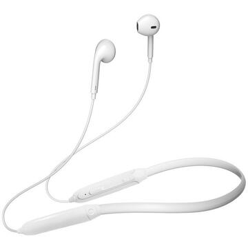 Casti Dudao Magnetic Suction in-ear wireless Bluetooth headphones white (U5B)
