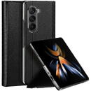 Husa Dux Ducis Bril Leather Flip Wallet Case for Samsung Galaxy Z Fold5 5G - Black