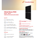 Panouri solare Canadian Solar CS6W-555MS-F35A/T6 555W, Monocristalin