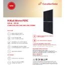 Panouri solare Canadian Solar CS6W-550MS-F45L/T6 550W, monocristalin