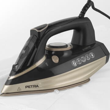 Fier de calcat Petra PF0820VDEEU7 3100W Steam Iron Black and Platinum