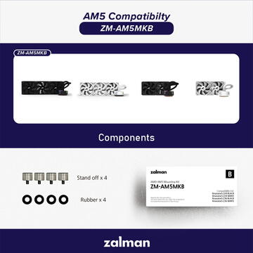 Zalman Kit de montare ZM-AM5MKB AMD