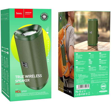 Boxa portabila Boxa Portabila Bluetooth 5.0, 2x5W - Hoco Bella (HC4) - Army Green