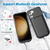 Husa Husa pentru Samsung Galaxy S23 Plus cu Baterie de 6000mAh - Techsuit Power Pro - Black
