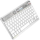 Tastatura Tastatura Wireless Bluetooth, 500mAh - Hoco Transparent Discovery Edition (S55) - Space White
