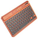 Tastatura Tastatura Wireless Bluetooth, 500mAh - Hoco Transparent Discovery Edition (S55) - Citrus Color