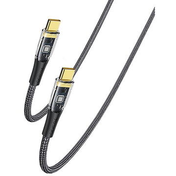 Cablu Incarcare  Type-C la Type-C, 100W, 1.2m - Yesido (CA103) - Black