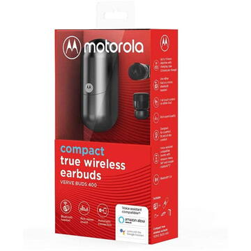 Motorola Casti in-ear Stereo VerveBuds 400 True Wireless Negru