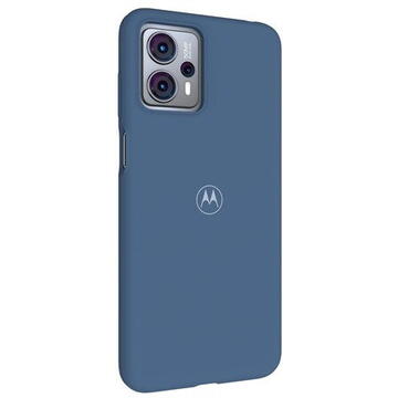 Husa Motorola din silicon pentru Moto G13 Albastru