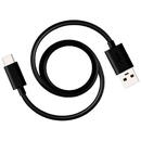 Cablu date incarcare Motorola USB-A USB Type-C, 2m, Negru