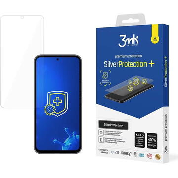 3mk Protection Screen protector for Samsung Galaxy A54 5G antibacterial screen for gamers from the 3mk Silver Protection+ series