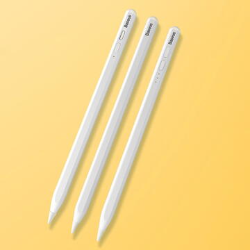 Replaceable silicone tips for a stylus Baseus 12pcs. white (medium)