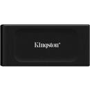 SSD Extern Kingston portabil, XS1000, 2TB, USB 3.2, Negru