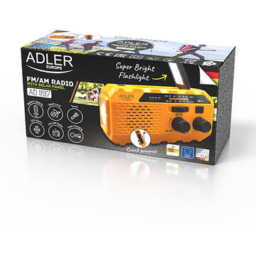 Adler Crank powered Radio