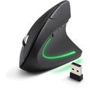 Mouse ESPERANZA WIRELESS 2.4GHZ VERTICAL OPTICAL MOUSE 6D USB CORVUS