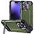 Husa Husa pentru iPhone 15 Pro - Techsuit Hybrid Armor Kickstand - Green
