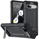 Husa Husa pentru iPhone 15 - Techsuit Hybrid Armor Kickstand - Black