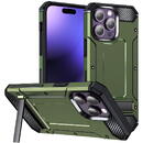 Husa Husa pentru iPhone 15 Pro Max - Techsuit Hybrid Armor Kickstand - Green
