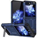 Husa Husa pentru Samsung Galaxy Z Flip5 - Techsuit Hybrid Armor Kickstand - Blue