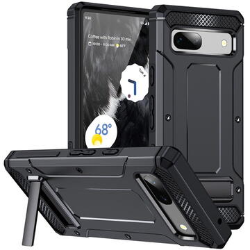 Husa Husa pentru iPhone 11 - Techsuit Hybrid Armor Kickstand - Black