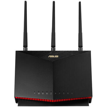 Router wireless Asus 4G-AC86U, AC2600, Dual-band, 4G LTE, MU-MIMO, AiProtection Pro, 3 antene Wi-Fi