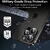 Folie Camera pentru iPhone 15 Pro/ 15 Pro Max - ESR Armorite Camera Lens Protectors - Black
