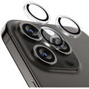 Folie Camera pentru iPhone 15 Pro/ 15 Pro Max - ESR Armorite Camera Lens Protectors - Clear
