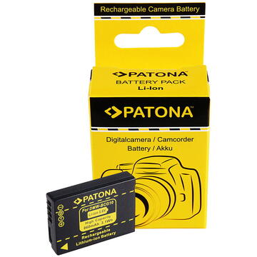 Acumulator /Baterie PATONA pentru Panasonic Lumix DMC-TZ6 TZ7 ZS1 ZS3 DMW-BCG10E- 1075