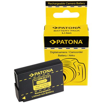 Acumulator /Baterie PATONA pentru Panasonic BLD10 BLD10E DMC-GF2 GF2- 1142