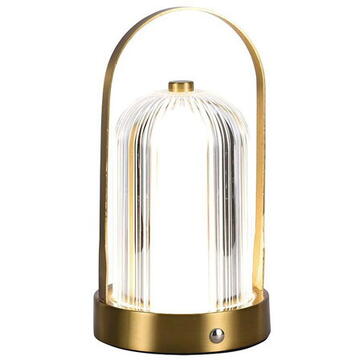 LAMPA BIROU 3IN1 CU ACUMULATOR 1800MAH - FRENCH GOLD