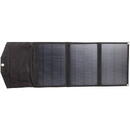 Powerstation Foldable solar charger XO XRYG-280-3 21W 2xUSB (black)