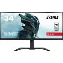 Monitor LED IIYAMA 86,4cm (34")   GB3467WQSU-B5 21:9 2xHDMI+2xDP+USB Curved retail