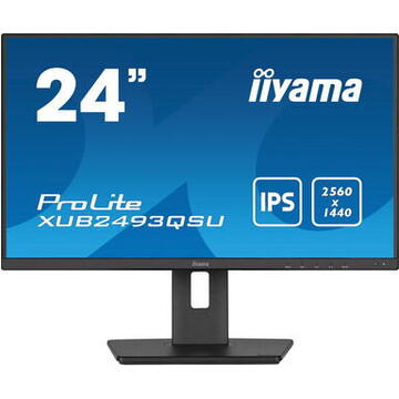 Monitor LED Iiyama LED-Display XUB2493QSU-B5 - 61 cm (24") - 2560 x 1440 WQHD