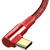 Cable USB-C to USB-C Mcdodo CA-8321 100W 90 Degree 1.2m (red)