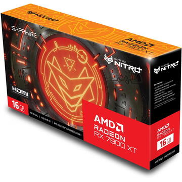 Placa video Sapphire AMD Radeon RX 7800 XT Nitro+ 16GB GDDR6 256bit