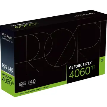 Placa video Asus ProArt GeForce RTX 4060 Ti 16GB - graphics card - GeForce RTX 4060 Ti - 16 GB