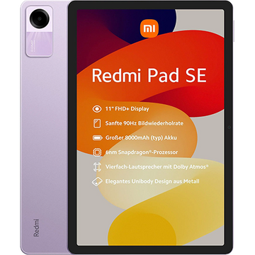 Tableta Xiaomi Redmi Pad SE 11" 128GB 6GB RAM WiFi Purple