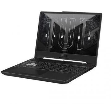 Notebook Asus TUF F15 FX506HC Intel Core i5-11400H 15.6inch 16GB RAM 1TB SSD GeForce RTX3050 NoOS  Black