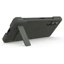 Husa Sony Style Cover Stand for Xperia 1 V Khaki Green
