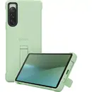 Husa Sony Style Cover Stand for Xperia 10 V Sage Green