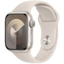 Smartwatch Apple Watch Series 9 GPS 45mm Starlight Aluminium Case with Sport Band M/L Starlight