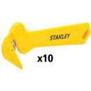 Stanley STHT10355-1, set 10 bucati cutter pentru carton, lama carlig
