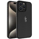 Husa Husa pentru iPhone 15 Pro Max - Techsuit Carbon Fuse - Black