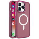 Husa Husa MagSafe pentru Apple iPhone 14 Pro, OEM, Color Matte, Visinie