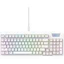 Tastatura HAVIT Gaming  KB885L, RGB, Alb, 95 taste, USB